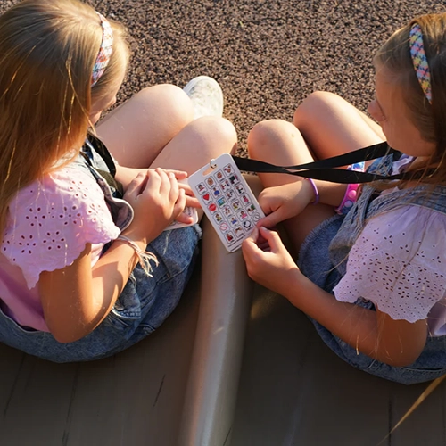 Handy Talker Communication Device with a Friend